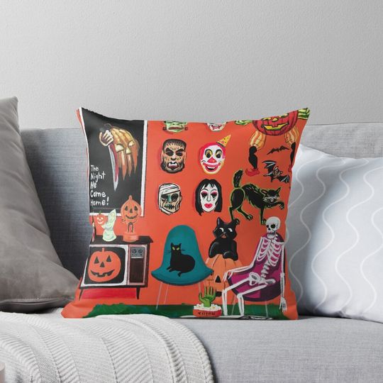 Discover Halloween Freak Pillow