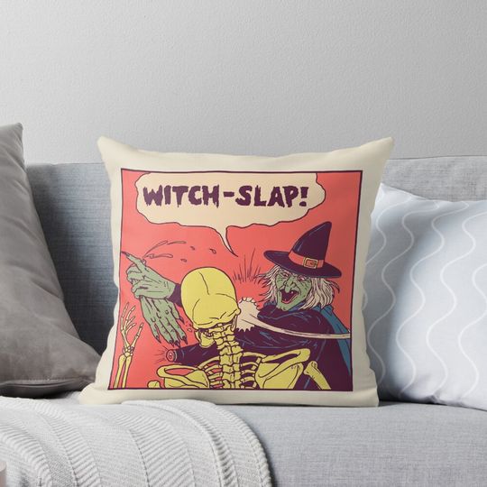 Witch-Slap Pillow