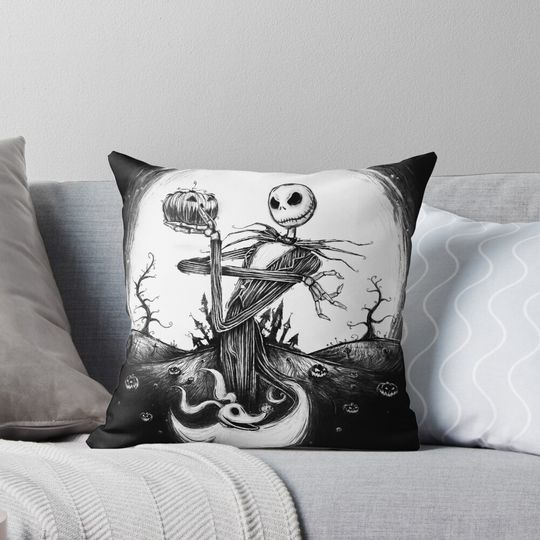 Discover Halloween Tale Pillow