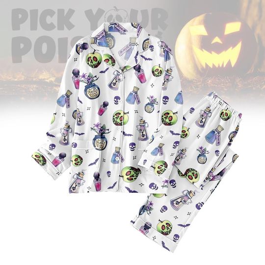 Discover Pick Your Poison Pajamas Set, Vintage Oh Right That Poison Pjs