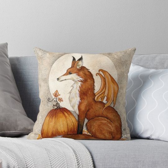 Discover Fox Moon Pillow
