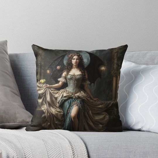 Discover Lilith Goddess Pillow