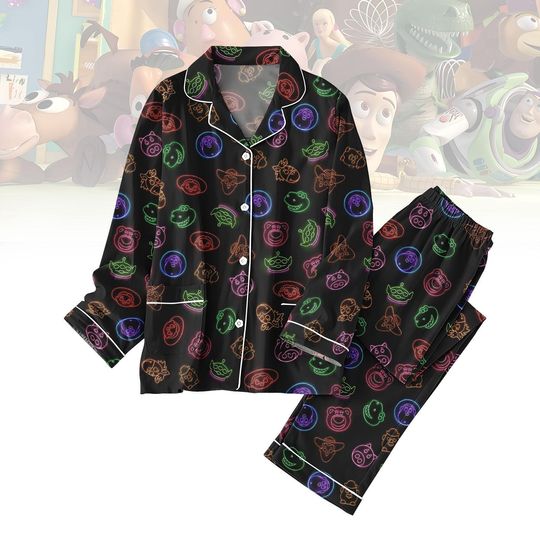 Discover Halloween Toy Story Pajamas Set, Pixar Character Sleepwear, Buzz Woody Alien Hamm Rex PJs, Disney Family Pajama Outfit, Halloween Gift