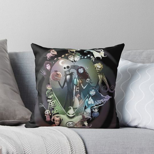 Discover Skellington Pillow