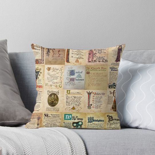 Discover The Book of Shadows Pillow