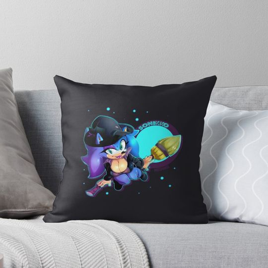 Discover Blue Witch Pillow
