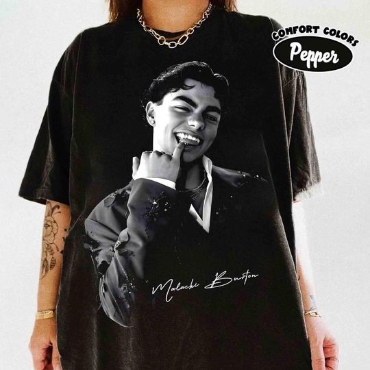 Discover Disney Malachi Barton Portrait T-shirt, Descendants Zombies Tour Shirt, Disney Worlds Collide Tour, Descendants Zombies Music Concert Tee