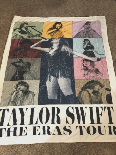 Taylorr Swifts Eras Tour Throw Blanket Plush-NEW-Super Soft, Gift for Fan