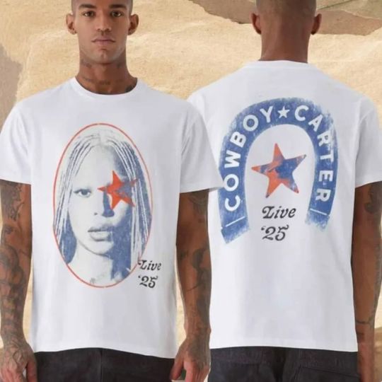 Beyonce Cowboy Carter Live Tour 2025 T-Shirt