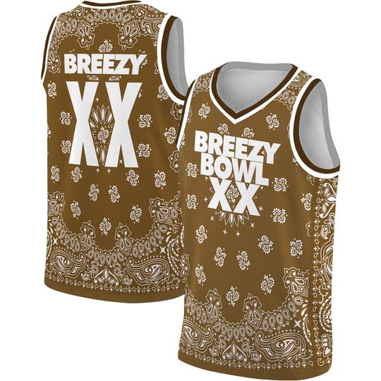 breezy bowl xx bandana basketball sublimated jersey