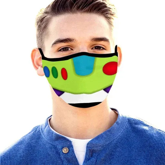 Discover Buzz Space Ranger Disney Face Mask