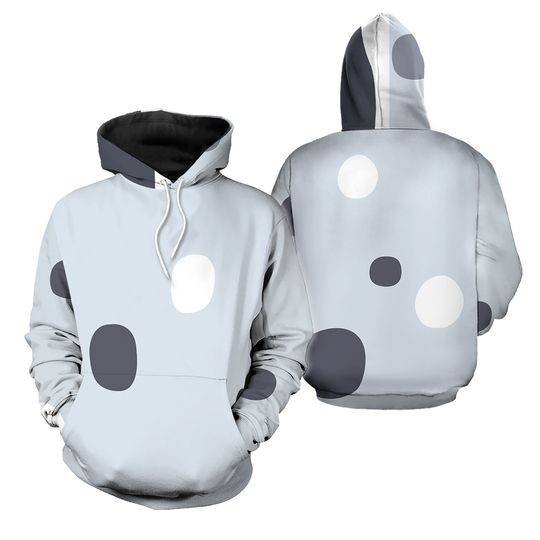 Muffin Cosplay 3D Hoodie, Muffin Dog Adult Hoodie, Christmas Costume, Muffin Hoodie, Blue Uncle Halloween Costume, Blue Heeler 3D Hoodie