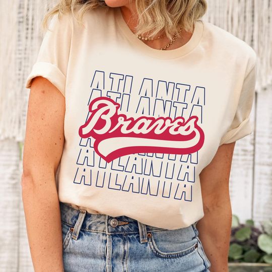 Discover Retro Atlanta Baseball T-Shirt: Vintage Game Day Tee