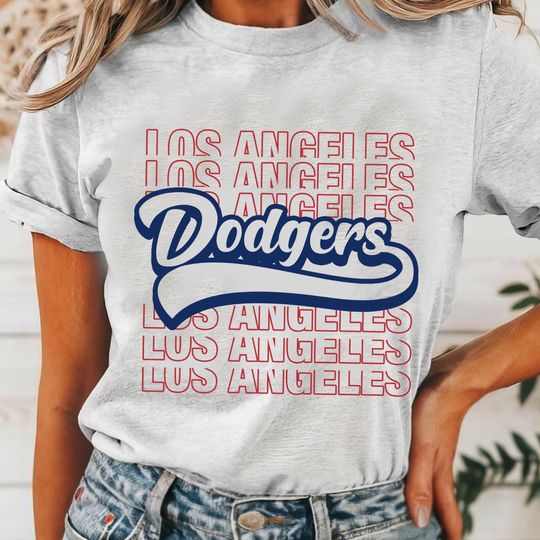 Discover Retro Los Angeles Baseball T-Shirt: Vintage Game Day Tee