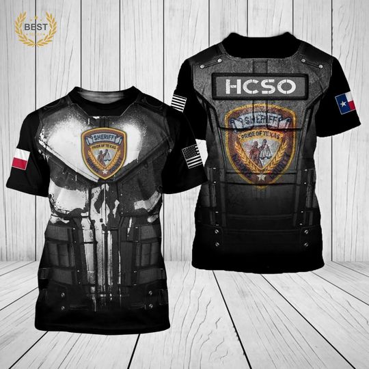 Discover Harris County Sheriff's 3D AOP T-Shirt
