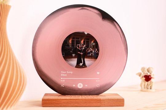 Discover Illuminated Music Plaque - Personalized Mother Gift - Mother of the Groom Gift - Mom Gifts - Present for Mother - Gift from Daughter to Mom