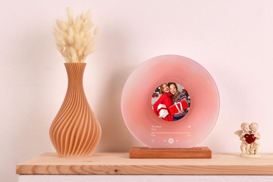 Personalized Vinyl Record with Photo - Christmas Gift for Best Friend - Best Friend Birthday - Sister Xmas - Friendship Gift - BFF Christmas