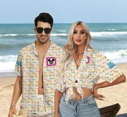 Discover Disney Walt Disney World Retro Hawaiian Shirt