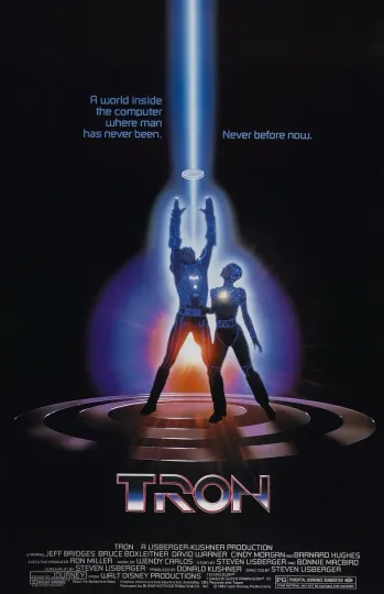 Discover Tron movie poster  : 11 x 17 inches : Jeff Bridges