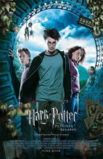 Harry Potter poster - Prisoner Of Azkaban movie poster - Daniel Radcliffe poster