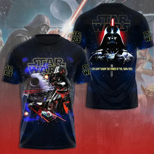 Discover Darth Vader Star Wars 3D T-shirt