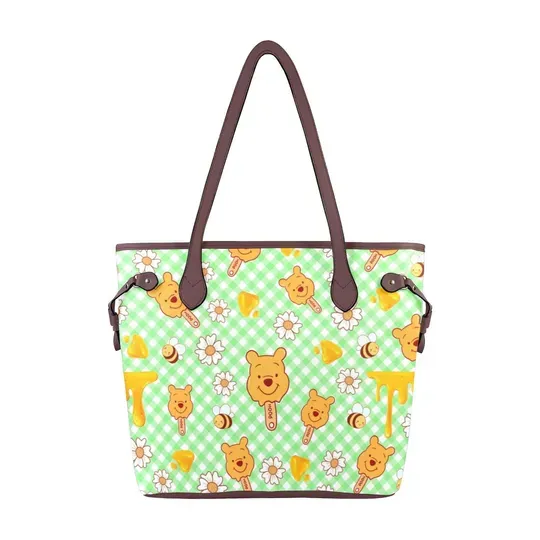 Discover Winnie Popsicles Leather Tote Bag, Woman Bag, Gift For Her