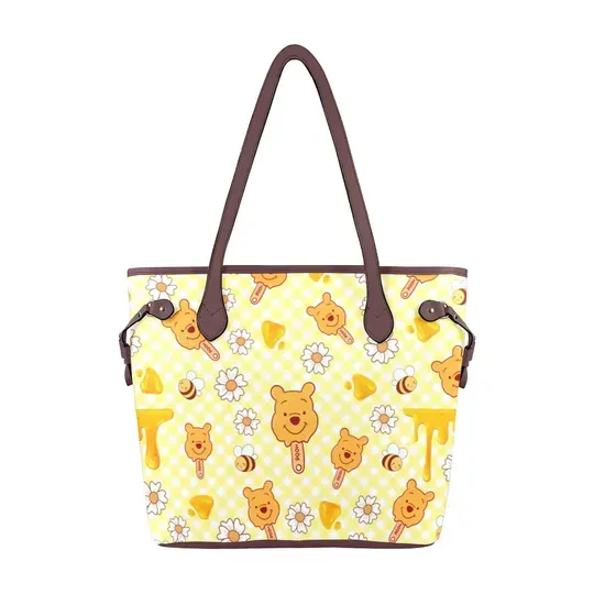 Discover Winnie Popsicles Leather Tote Bag, Woman Bag, Gift For Her