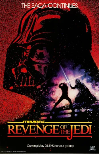 Discover Star Wars Revenge of the Jedi Poster - Vertical Premium Matte Poster