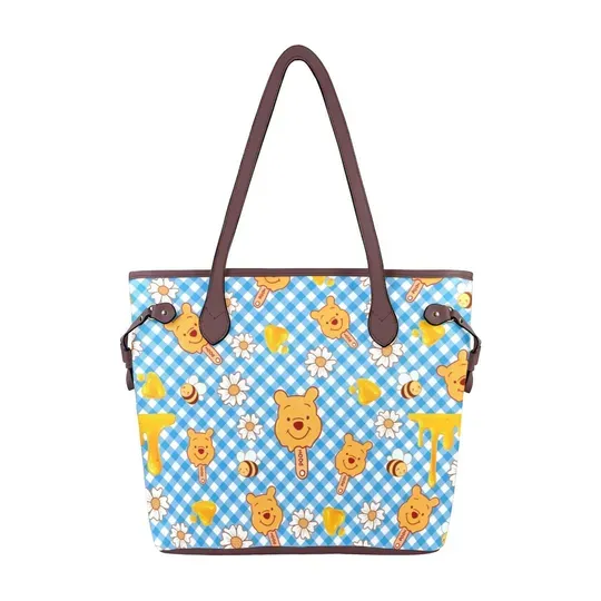 Discover Winnie Popsicles Leather Tote Bag, Woman Bag, Gift For Her