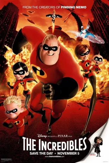 Discover The Incredibles Movie Poster - Premium Matte Vertical Poster