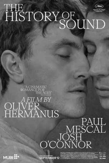 The History Of Sound Movie Poster, Paul Mescal Josh O'Connor Vertical Poster