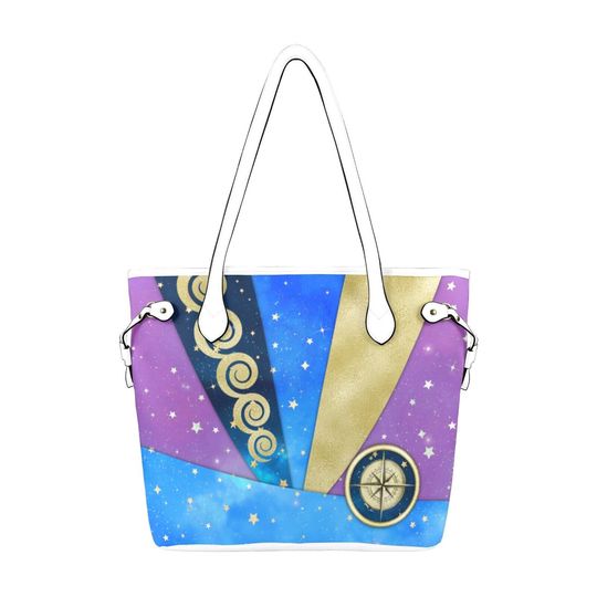 Discover Magic Happens Hard Canvas Tote Bag | disney world disneyland parade minnie mouse dooney baby diaper purse shoulder bag