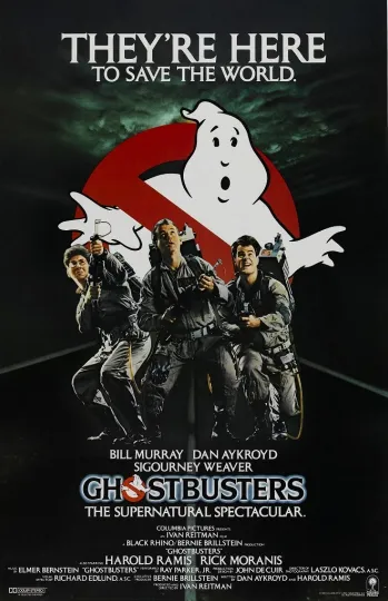 Ghostbusters Movie Poster Print - Bil Mur, Dan Aykroyd