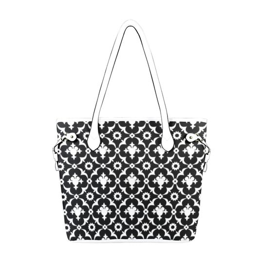 Discover Moroccan Mickey Black Hard Canvas Tote Bag | disneyland disney world baby cosplay diaper backpack purse shoulder tote bag cruise