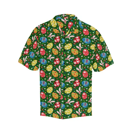 Discover Disney Fab 5 Easter Tropical Summer Green Hawaiian Shirt