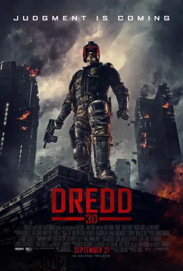 Discover Dredd Movie Poster - Vertical Premium Matte Print - Karl Urban