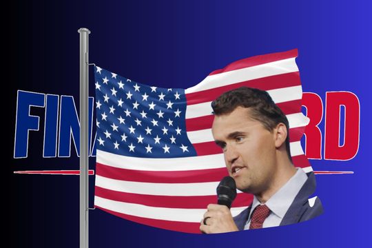 Charlie Kirk Flag - Turning Point USA, RIP