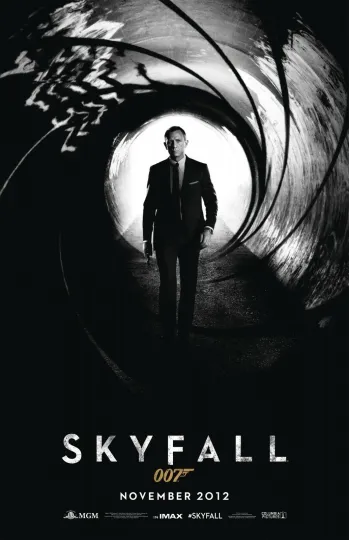 Skyfall Movie Poster - Daniel Craig James Bond