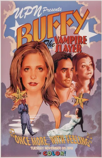 Discover Buffy The Vampire Slayer Movie Poster - Sarah Michelle Gellar