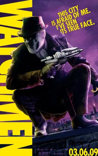 Discover Watchmen Movie Poster Rorschach Vertical Premium Matte