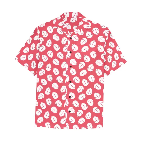 Discover Disney Lilo's Dress White Red Hawaiian Shirt