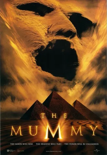 The Mummy Movie Poster, Brendan Fraser & Rachel Weisz