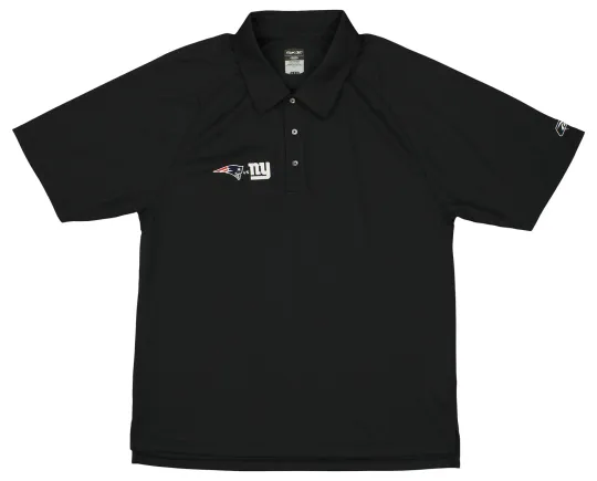 Discover New England  Football Teamvs. New York  Football Team Play Dry Polo, Black, Gift for Fan
