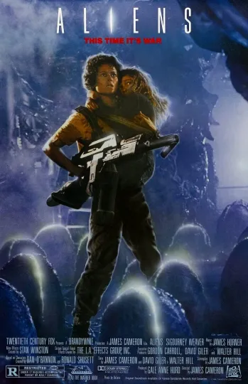 Discover Aliens Movie Poster, Sigourney Weaver Alien Vertical Poster