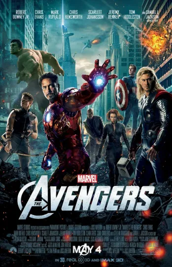 Discover The Avengers Movie Poster, Vertical Premium Matte Poster for Home & Living