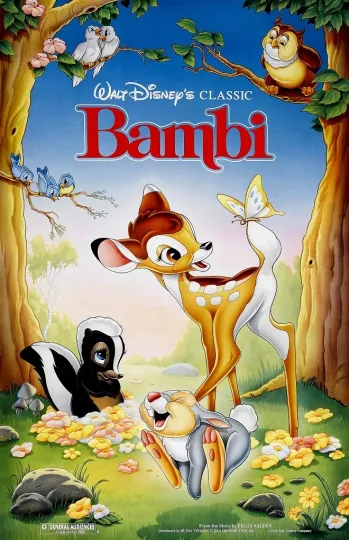 Discover Walt Disney's Bambi movie poster (c)  : 11 x 17 inches
