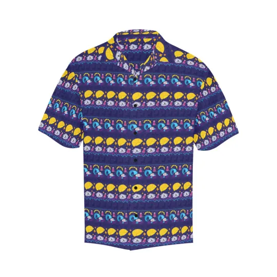 Discover Disney Emporer's New Groove Emperor's Line Hawaiian Shirt