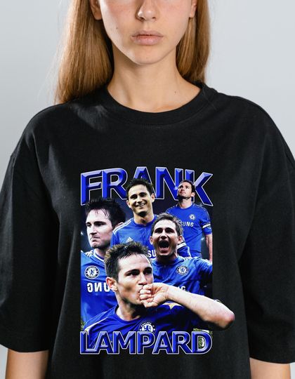 Discover Retro 90s Football Graphic: Lampard/Rodgers Bootleg Design (PNG Download 300 DPI)