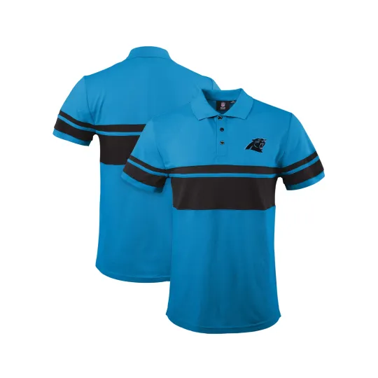 Discover Carolina Football Team Panthers Stripe Polo Shirt, Gift for Fan