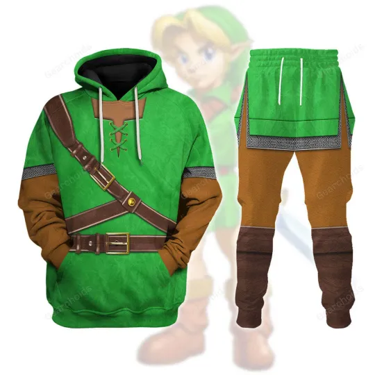 Discover Link Iconic Costume Hoodie Sweatshirt Sweatpants ZDHS06